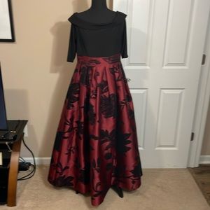 Crimson & Black Elegance